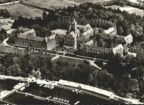 Flensburg Fliegeraufnahme Marineschule Kat. Flensburg