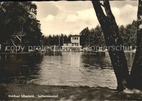 Seifhennersdorf Waldbad Silberteich Kat. Seifhennersdorf