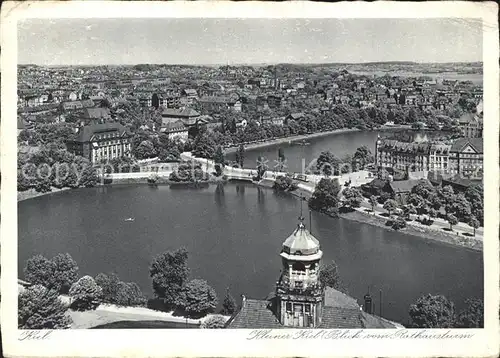 Kiel Blick vom Rathausturm Kleiner Kiel Kat. Kiel