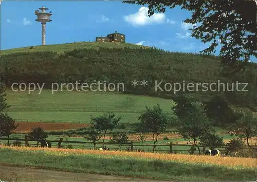 Koeterberg Berghotel und Fernsehturm Kat. Luegde