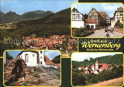 Wernersberg Pfalz Gasthaus zur Sonne Kat. Wernersberg
