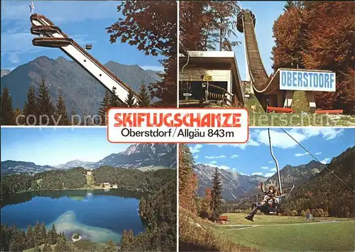 Oberstdorf Skiflugschanze Kat. Oberstdorf