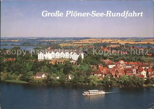 Ploen See Ploener Seerundfahrt Fliegeraufnahme / Ploen /Ploen LKR
