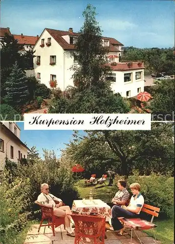 Garitz Bad Kissingen Kurpension Holzheimer Kat. Bad Kissingen