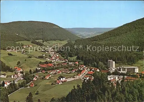 Obertal Baiersbronn Fliegeraufnahme / Baiersbronn /Freudenstadt LKR