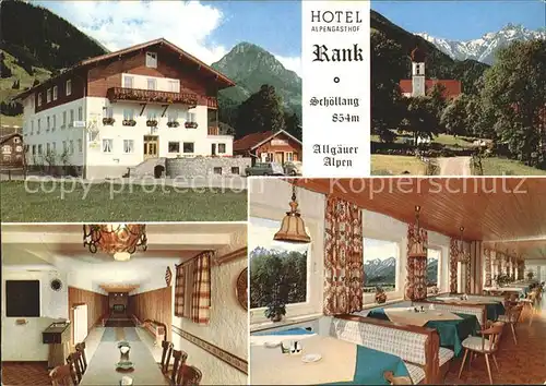 Rank Hotel Alpengasthof Kat. Fischbachau