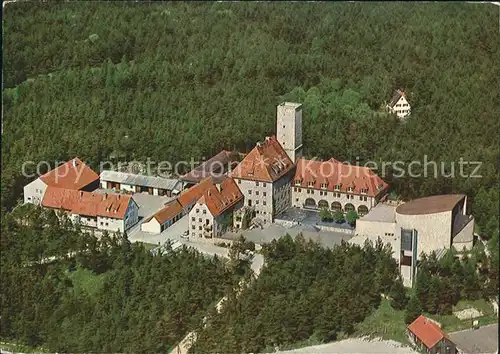 Burg Feuerstein Fliegeraufnahme  Kat. Ebermannstadt