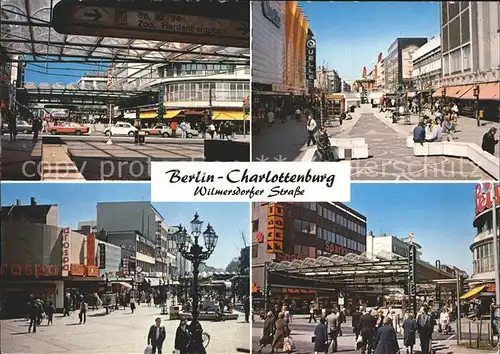 Charlottenburg Wilmersdorfer Strasse / Berlin /Berlin Stadtkreis