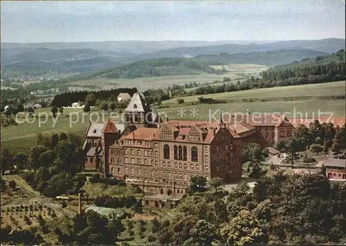 St Wendel Fliegeraufnahme Missionshaus der Steyler Missionare Kat. Sankt Wendel