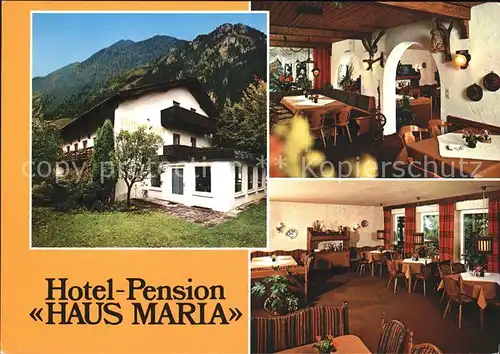Pfronten Hotel Pension Haus Maria Steinach Kat. Pfronten