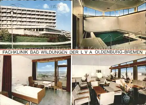 Bad Wildungen Fachklinik der LVA Oldenburg Bremen Kat. Bad Wildungen
