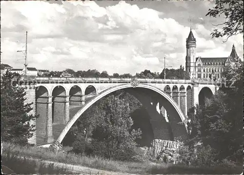 Luxembourg Luxemburg Pont Adolphe  Kat. Luxembourg