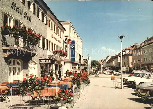 Freilassing Hauptstrasse Hotel Post Kat. Freilassing