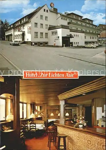 Hessisch Lichtenau Hotel Zur Lichten Aue Kat. Hessisch Lichtenau
