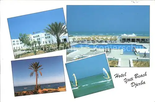 Djerba Hotel Yati Beach Swimming Pool Windsurfen Kat. Djerba