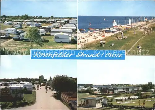 Grube Holstein Rosenfelder Strand Ostsee Camping Kat. Grube