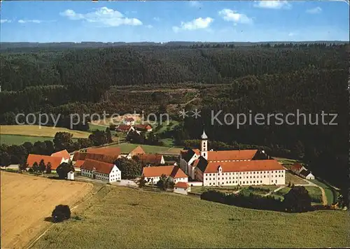 Gessertshausen Ziesterzienserinnen Abtei Oberschoenenfeld Fliegeraufnahme Kat. Gessertshausen