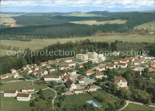 Neutrauchburg Heilklimatischer Kurort Fliegeraufnahme Kat. Isny im Allgaeu