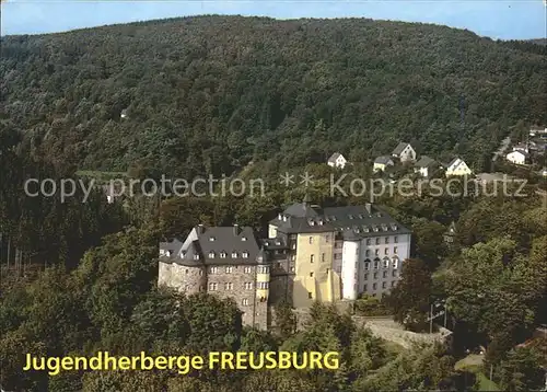 Freusburg Jugendherberge Fliegeraufnahme Kat. Kirchen (Sieg)