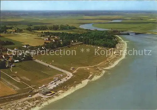 Dangast Nordseebad Fliegeraufnahme Kat. Varel