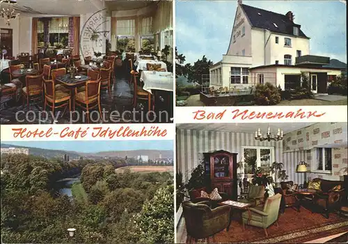 Bad Neuenahr Ahrweiler Hotel Cafe Idyllenhoehe Kat. Bad Neuenahr Ahrweiler