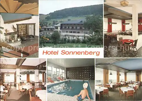 Weilrod Hotel Sonnenberg Teilansichten Hallenbad Kat. Weilrod