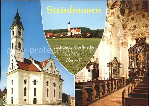 Steinhausen Bad Schussenried Wallfahrtskirche Barock Kat. Bad Schussenried