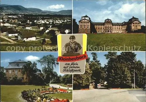 Kleinheubach Schlosspark Bueste Kat. Kleinheubach