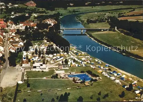 Gieselwerder Luftkurort Oberweserbergland Fliegeraufnahme Kat. Oberweser