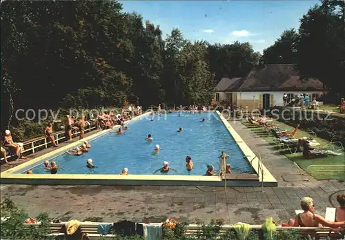 Schlangenbad Taunus Thermal Freiluftschwimmbad Kat. Schlangenbad