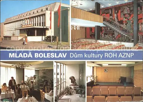Mlada Boleslav Mittelboehmen Dum kultury Roh Aznp Kat. Mlada Boleslav