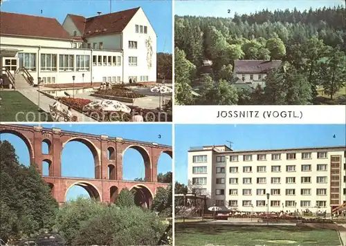 Joessnitz FDGB Erholungsheim Gaststaette Elstertalbruecke Kat. Plauen