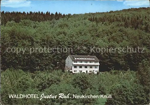 Neukirchen Knuellgebirge Waldhotel Justus Ruh  Kat. Neukirchen