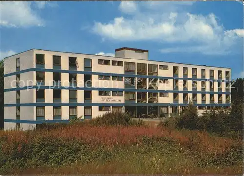 Hoheleye Sanatorium auf der Hoheleye  Kat. Winterberg