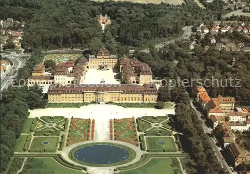 Ludwigsburg Fliegeraufnahme Residenzschloss Schloss Favorite  Kat. Ludwigsburg