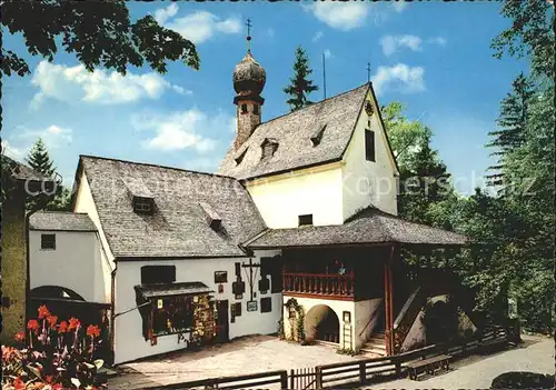 Fischbachau Wallfahrtskapelle Birkenstein Kat. Fischbachau