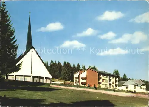 Falkau Kirche  Kat. Feldberg (Schwarzwald)