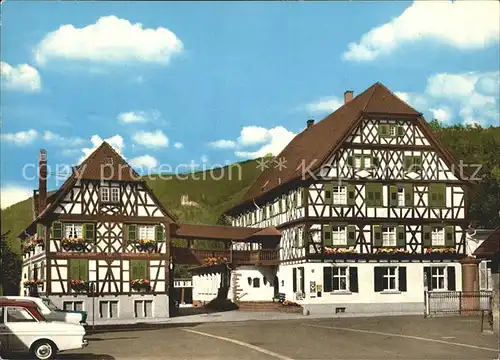 Oberkirch Baden Hotel Obere Linde Schauenburg Kat. Oberkirch