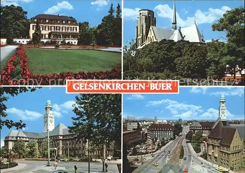Buer Gelsenkirchen Stadtansichten Kat. Gelsenkirchen