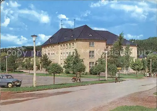 Oelsnitz Erzgebirge Kulturhaus Kat. Oelsnitz Erzgebirge