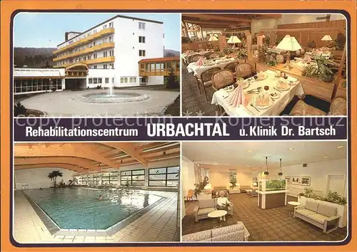 Neukirchen Knuellgebirge Rehabilitationscentrum Urbachtal Klinik Dr. Bartsch Kat. Neukirchen