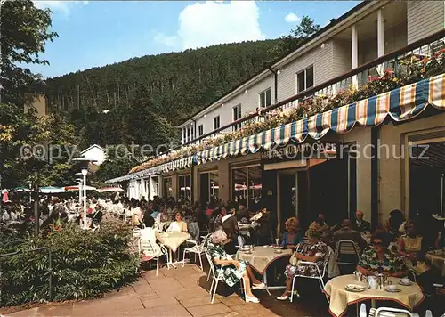 Wildbad Schwarzwald Kurpark Restaurant Cafe  Kat. Bad Wildbad
