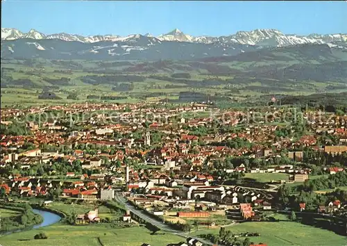 Kempten Allgaeu Fliegeraufnahme Kat. Kempten (Allgaeu)