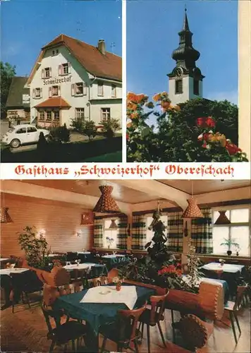 Obereschach Villingen Schwenningen Gasthaus Schweizerhof  Kat. Villingen Schwenningen