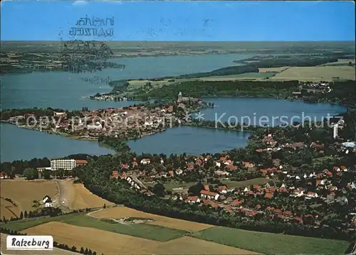 Ratzeburg Fliegeraufnahme Kat. Ratzeburg