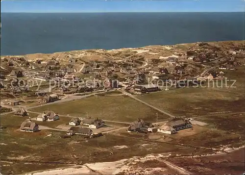 Rantum Sylt Fliegeraufnahme Kat. Rantum (Sylt)