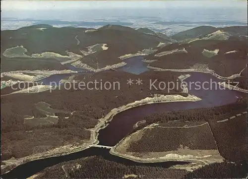 Okertalsperre Fliegeraufnahme Kat. Goslar