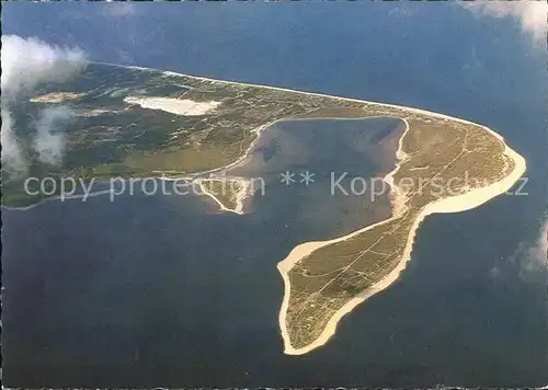 Sylt Nordspitze Ellenbogen Fliegeraufnahme Kat. Sylt Ost