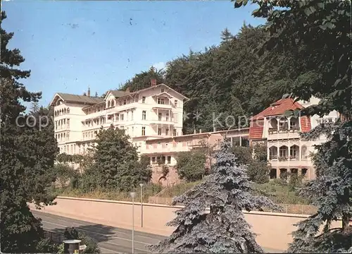 Bad Harzburg Sanatorium am Burgberg  Kat. Bad Harzburg