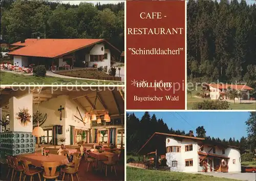 Neukirchen Heilig Blut Cafe Restaurant Schindldacherl Hoellhoehe Kat. Neukirchen b.Hl.Blut